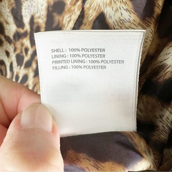 Laundry by Shelli Segal Black Quilted Coat Jacket w/Hood Flattering Fit Small - Picture 10 of 13